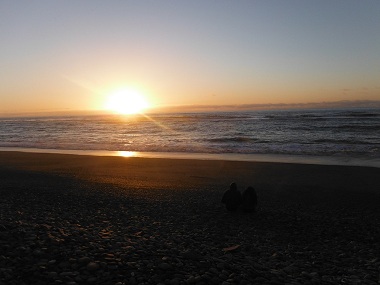 Sunset at Gillespie's Beach