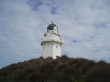 Lighthouse in Waipapa Point
