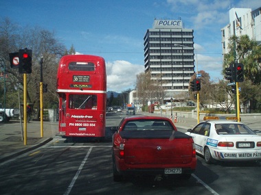 Christchurch's city center