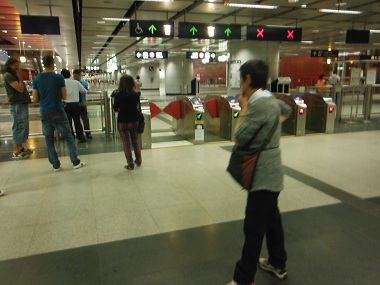 Hong Kong MTR "Tsuen Wan West" station