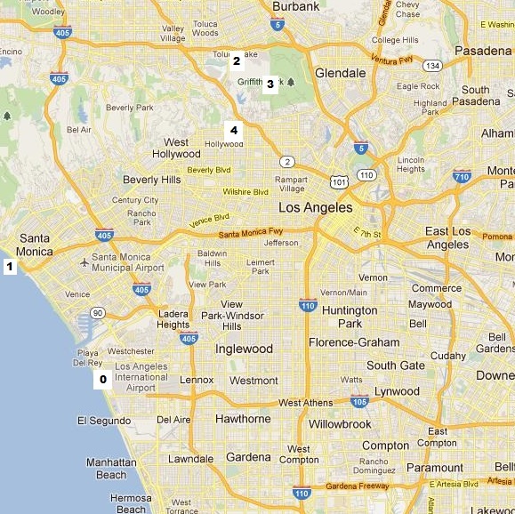 L.A. map