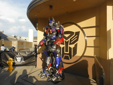 Optimus Prime en Universal Studios
