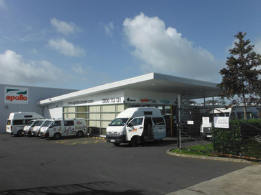 Apollo office in Auckland airport