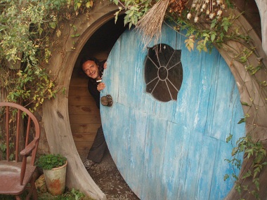Hobbit hole in Hobbiton