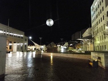 Civic Square in Wellington
