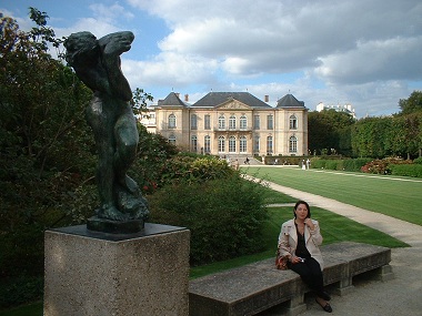 Inside Rodin Museum