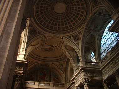 Pantheon's ceiling