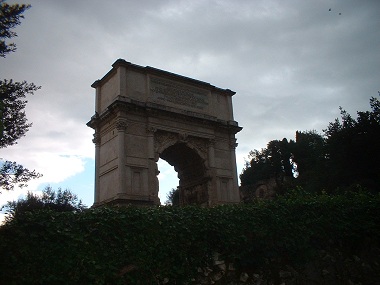 Arch of Titus in Palatino