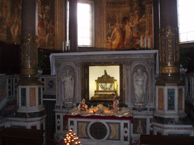 Reliquary with Saint Peter's chains