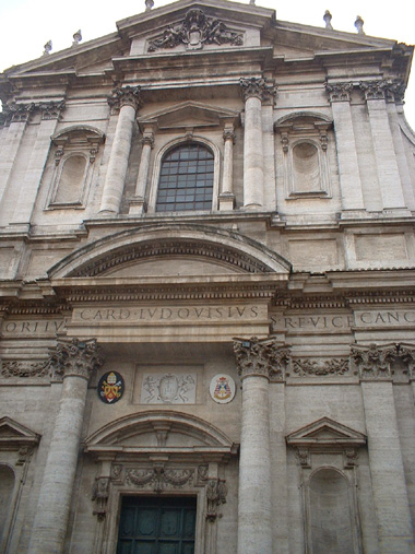 Façade of Sant’Ignazio Church