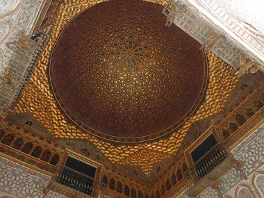 Ceiling in Hall of Ambassadors