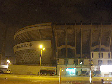 Stadium Benito Villamarin by night