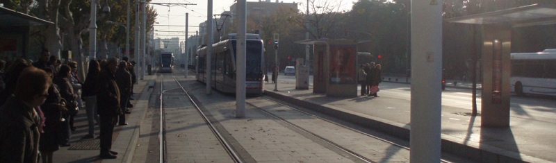 Prado's tram stop