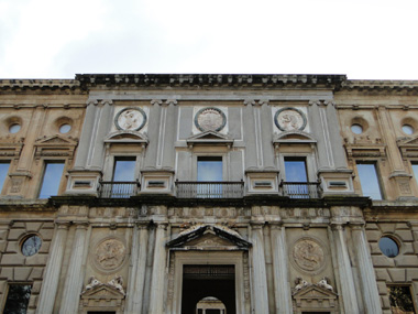 Entrance to Palace of Carlos V