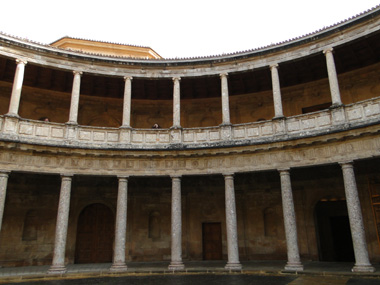 Courtyard of Palace of Carlos V