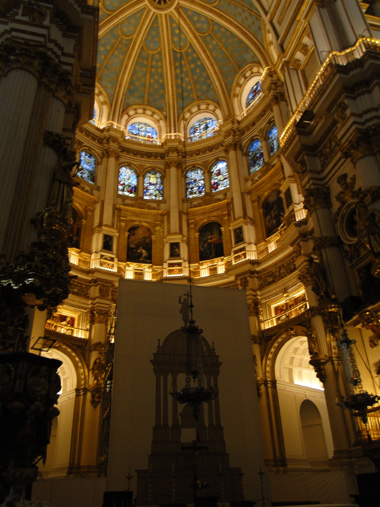 Interior of Cathedral of Granada