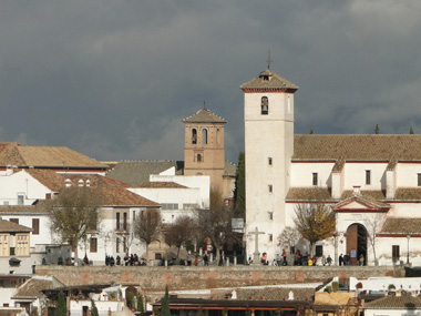 Mirador de San Nicolás desde la Alhambra