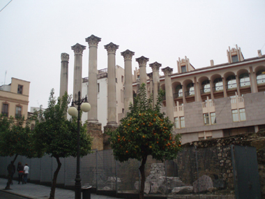 Roman temple in Cordoba