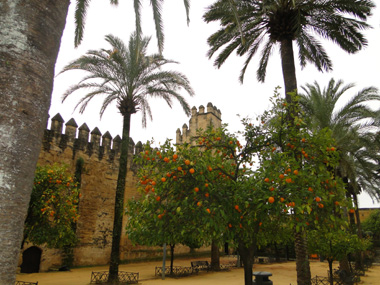 Entrada al Alcázar de Córdoba