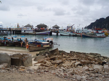 Phi Phi's harbour