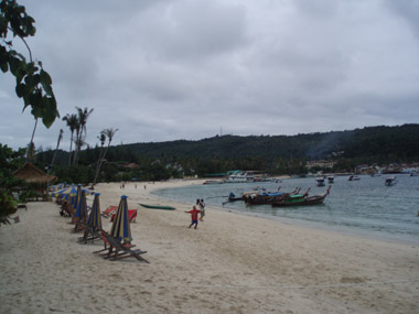 Tonsai beach in Phi Phi