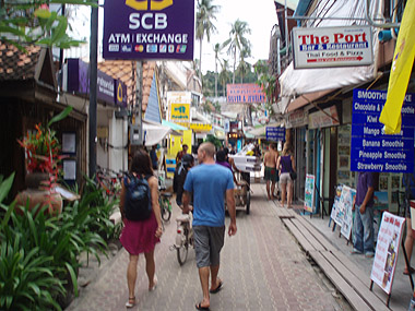 Calle típica de PhiPhi