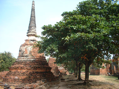 Chedi in Wat Phra Si Sanphet