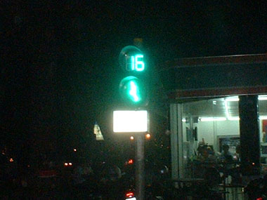 Siem Reap's traffic lights