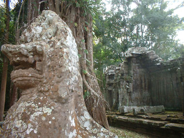 Preah Khan temple in Ang Kor