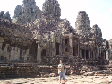 Bayon temple in Ang Kor