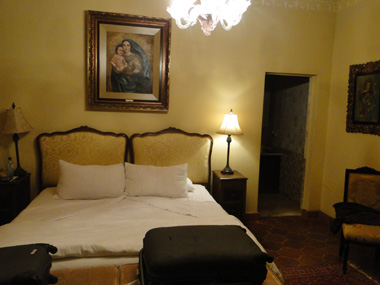 Bedroom of Hotel Palacio de Doña Leonor