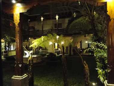 Courtyard in Hotel Palacio de Doña Leonor