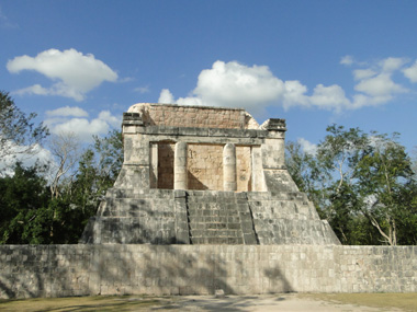 Templo del Jaguar en Chichen Itzá