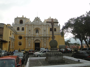 Church La Merced, in Antigua