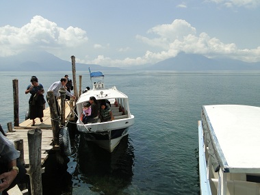Public boat to Santiago Atitlan