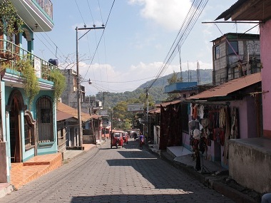 Calles de Santiago Atitlán