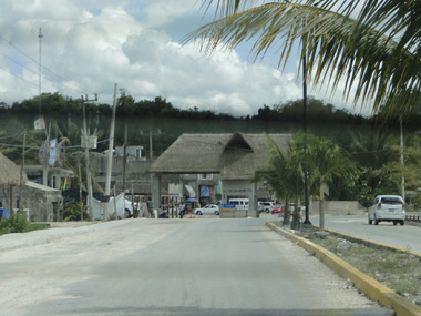 Gate to Coba complex