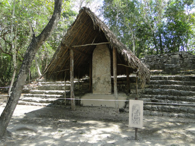 Maya stela