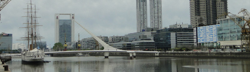 Women Bridge at Puerto Madero