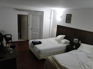 Our room at Hotel La Sorgente