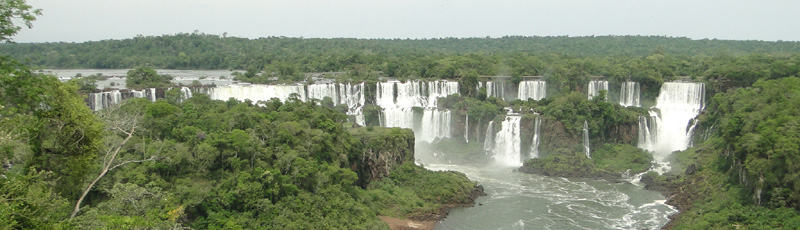 Vistas a las cataratas de Iguaz