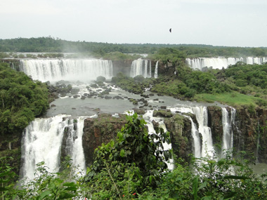 Views of Iguazu waterfalls