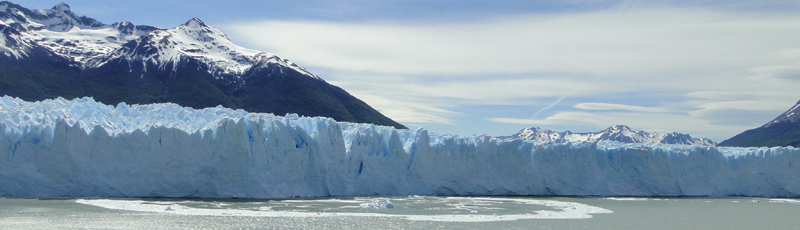 Ice fall at Perito Moreno