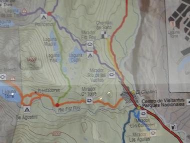 Rutas de trekking de El Chaltn