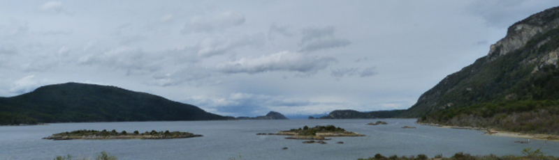 Baha Lapataia en Tierra del Fuego