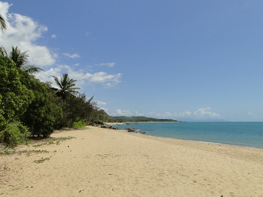 Beach in our way to Daintree