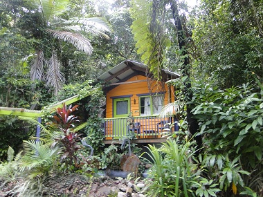 Our bungalow at Rainforest Hideaway