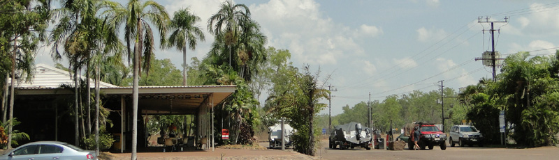 Gas station before Kakadu N. P.
