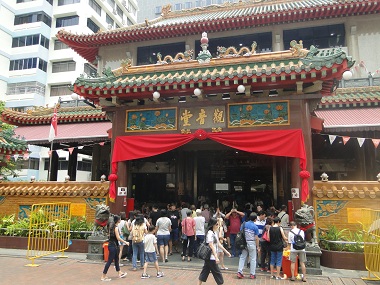 Chinese temle in Singapore