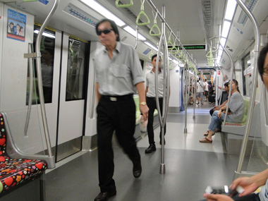 Inside Singapore's metro